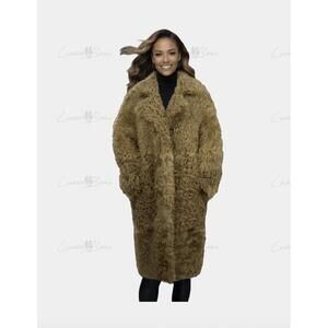 NEW LUSSO BENI cove jacket in caramel